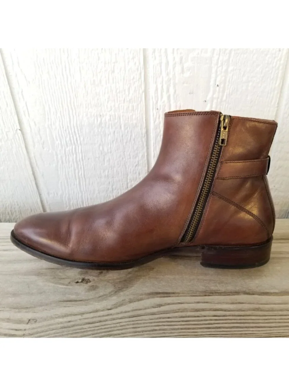 Johnston and Murphy Lofting Buckle Monk Strap Chukka Boots 11 M 592208